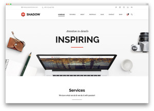 WEB shanow-clean-flat-design-theme