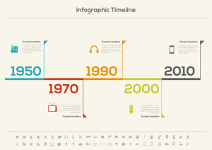 Infographic-Timeline-Icons-Vector